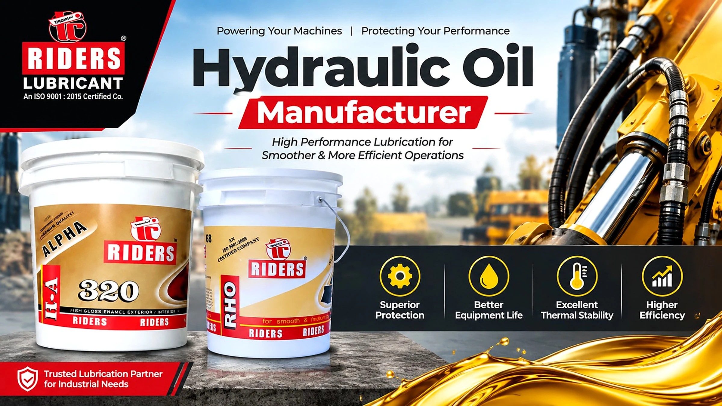 Hydraulic Oil Manufacturer in Faridabad, India